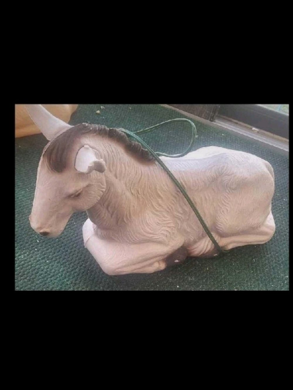 Nativity Donkey Blow Mold